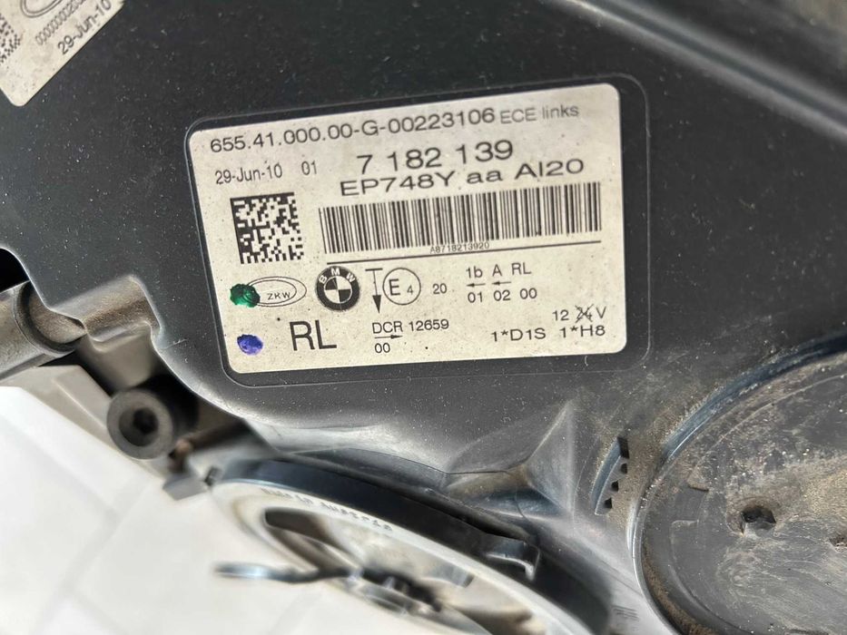 Far stanga BMW Seria 7 F01 Far dreapta BMW F01, far 7182139, 7182140