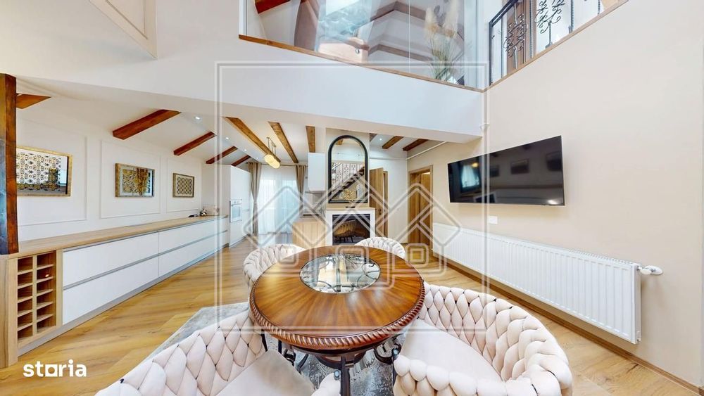 Penthouse cu 4 camere si terasa, mobilat si utilat, Calea Cisnadiei