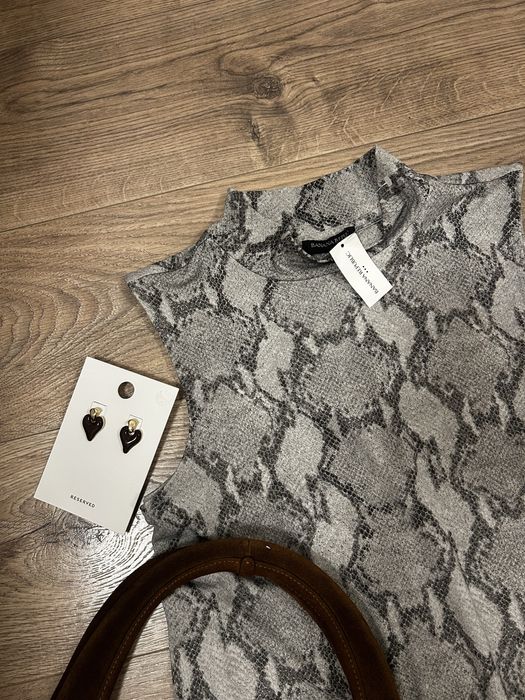 Banana Republic rochie imprimeu sarpe