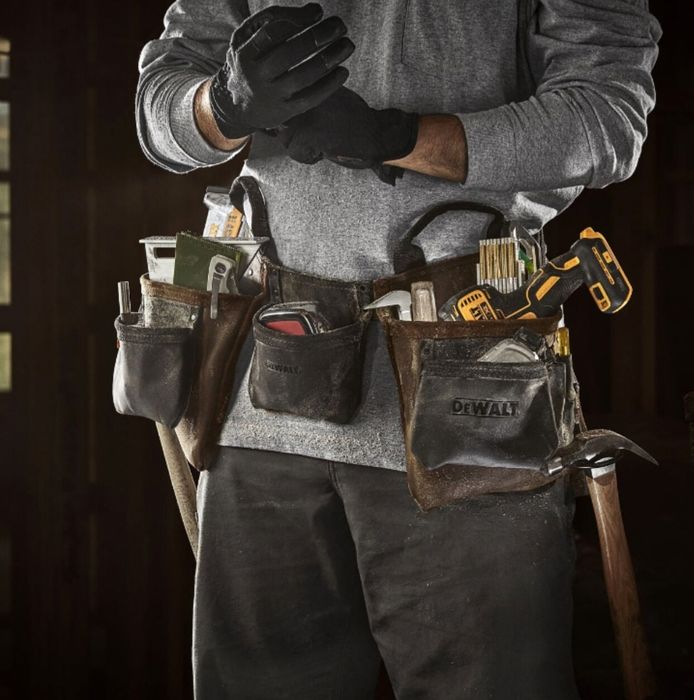 Колан за инструменти от кожа DEWALT DWST50112-1