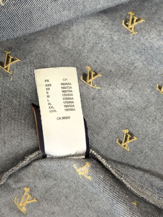 compleu louis vuitton denim