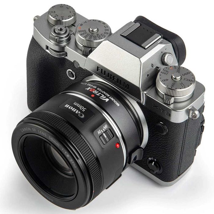 Фокален редуктор и адаптер Viltrox EF-FX2 Pro (Canon EF към Fujifilm X-mount, 0.71x)