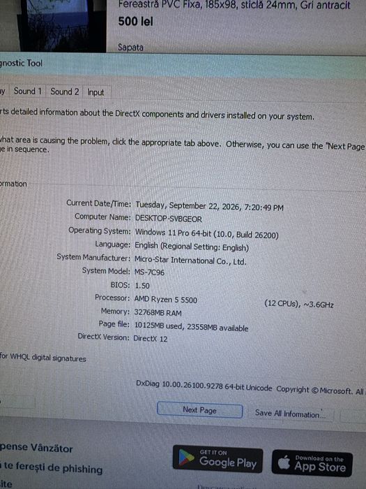 Pc gaming sxgimb sau vand