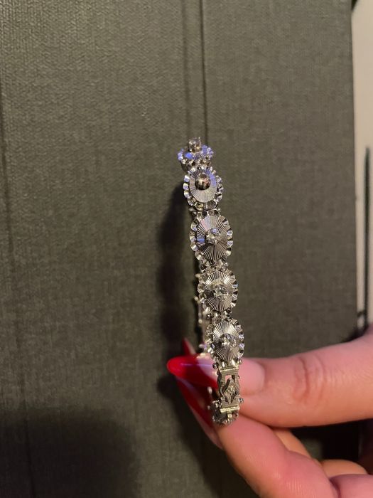 Brățară aur alb 750-18k,gramaj 18,90gr