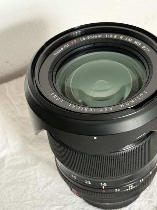 obiectiv fujifilm  16-55 f2.8, xmount  +filtru uv, impecabil