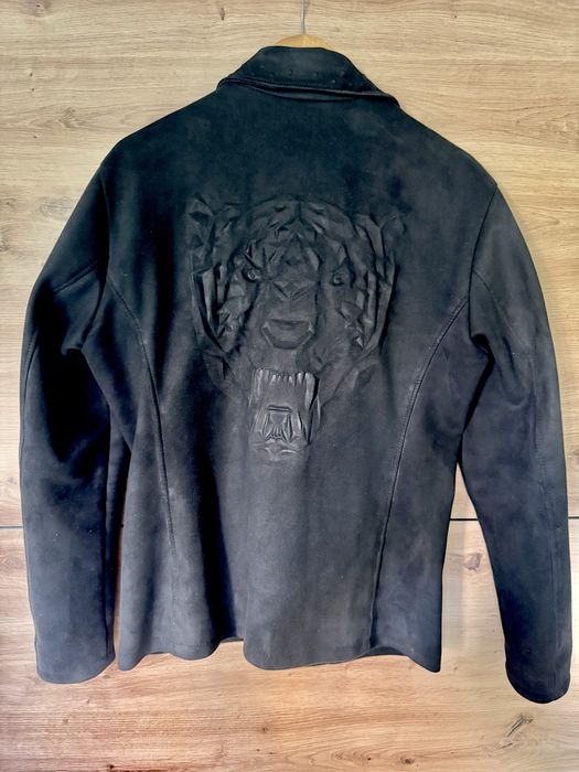 Мъжко велурено черно яке.