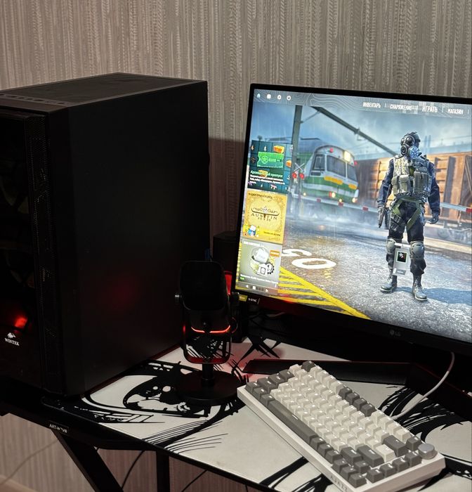 Игровой компьютер со всеми комплектующими!!!