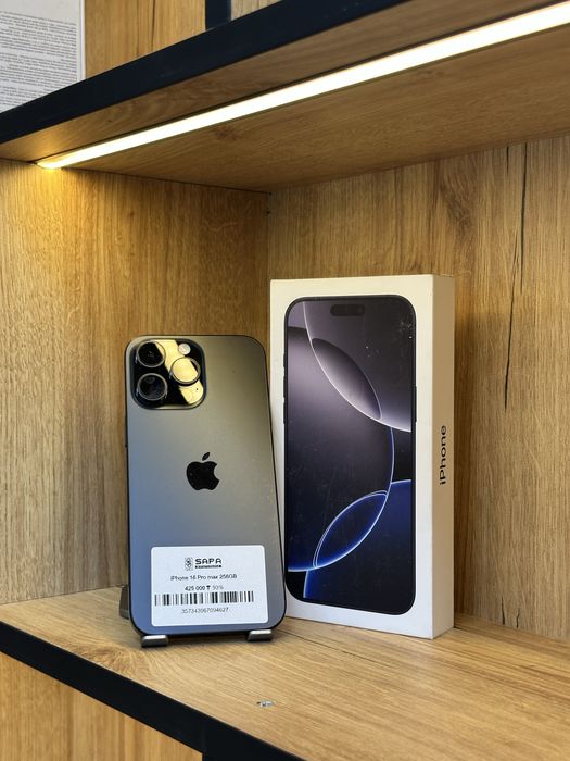 iphone 16 pro max black 93%    |       Sapa Smartphone