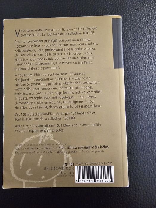 Carte franceza- Cent mots pour les bebes d'aujourd'hui