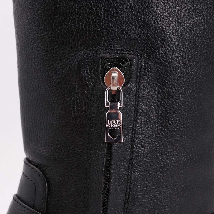 %ПРОМО%до 31.01!LOVE MOSCHINO № 40 – Дамски ботуши от естествена кожа