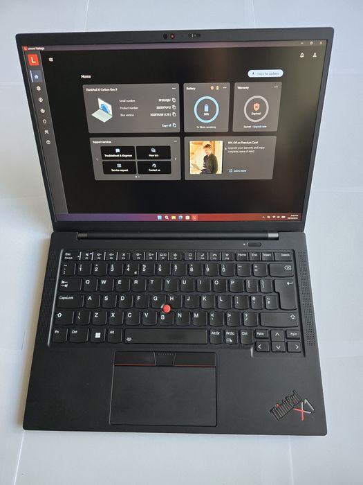 Ultrabook Lenovo X1 Carbon Gen 9, i5-1145G7, 16GB, 512GB, Touch screen, REF1