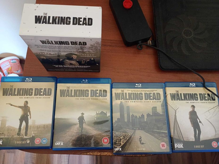 The Walking Dead complete 4 season Blu-ray