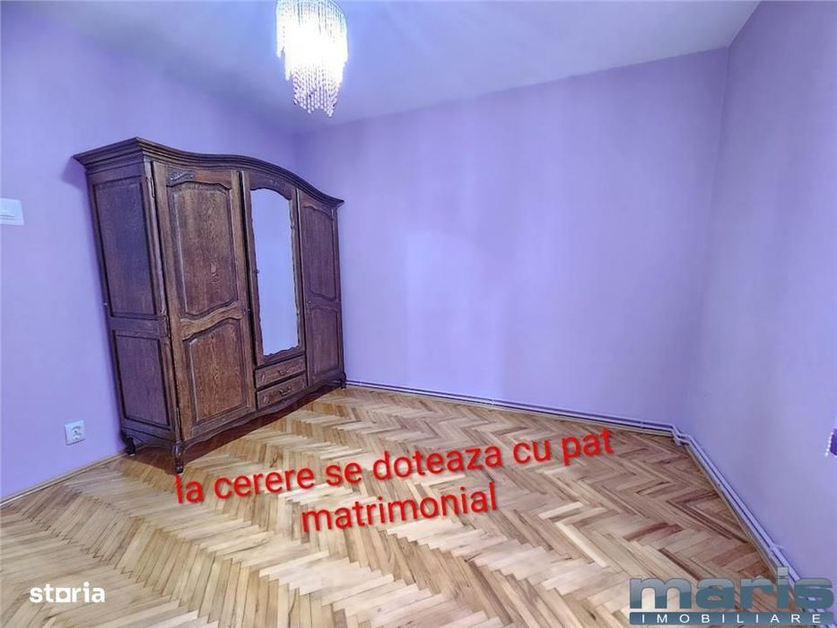 Inchiriere apartament 3 camere Tudor cu 2 bai amenajat.