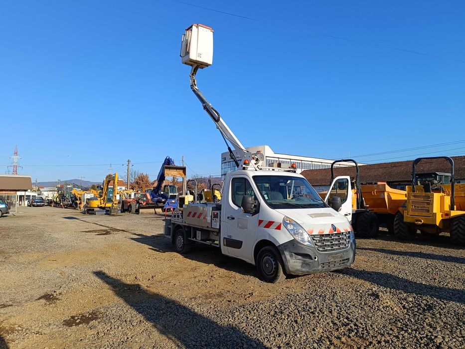 Renault Master 3.5T cu nacelă Topy – înălțime lucru 12 m