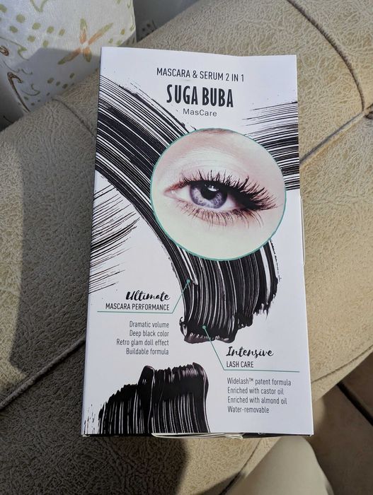 Suga Buba спирала и серум 2в1 (mascara and serum 2in1)