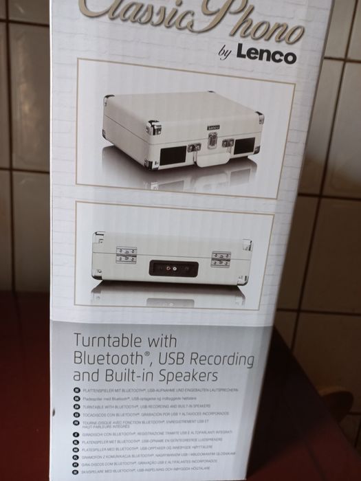 Pick-up Lenco TT-115CR Alb*SIGILAT*NOU*