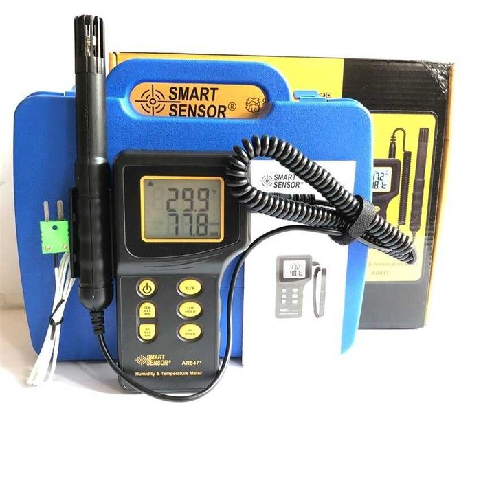 Переносной гигрометр влагомер AR847