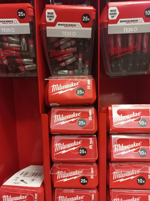 Накрайници, Ударни Битове Milwaukee