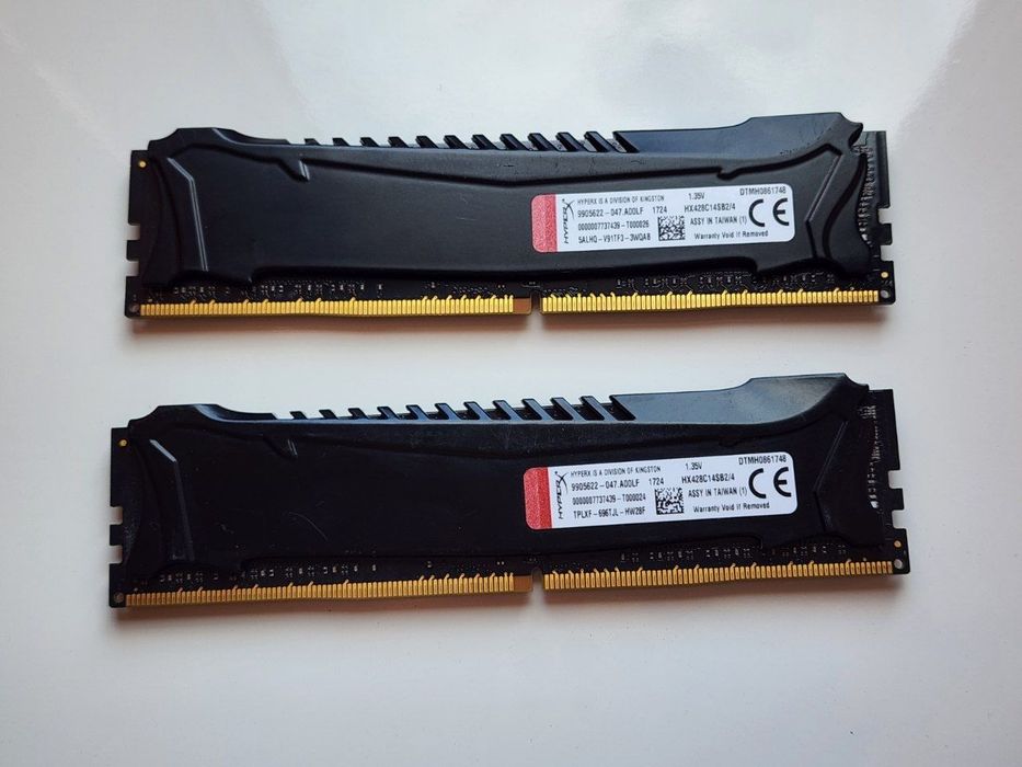 ОЗУ DDR4 8GB (4+4)