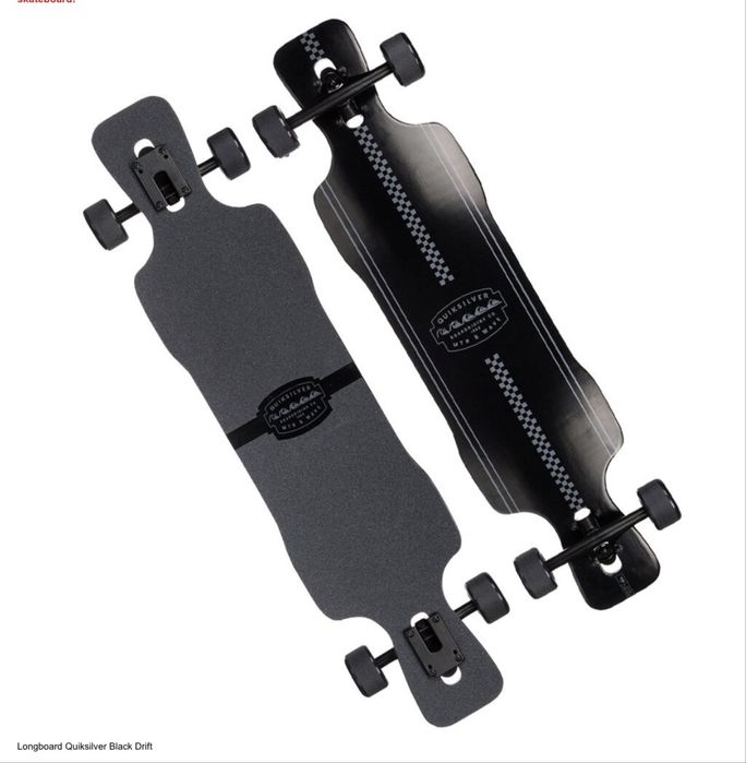 Longboard Quiksilver Original - Drop-Through (Deck Arțar 7 straturi)