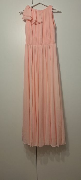 Rochie nașa vaporoasa lungă