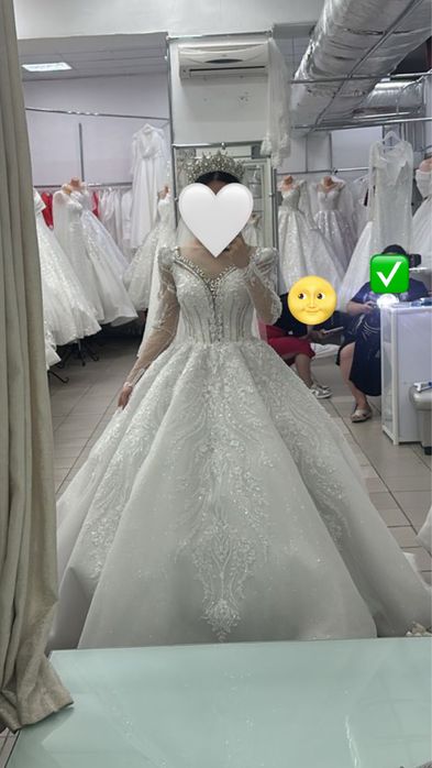 Новое свадебное платье