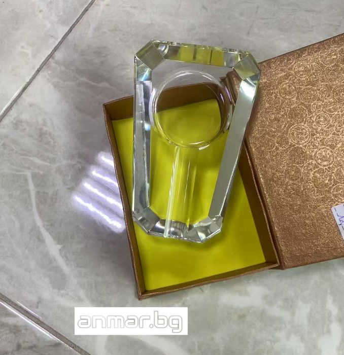 Кристален пепелник за пури