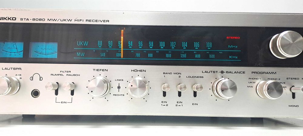 Nikko STA 8080 amplificator anii 70