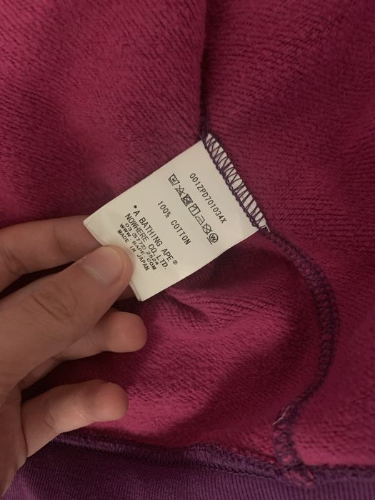 Hanorac Bape Shark Purple Camo