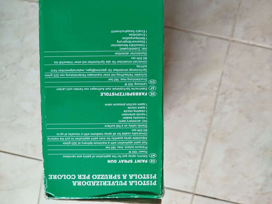 Pistol pentru vopsit electric nou urgent doar azi și mâine prețul