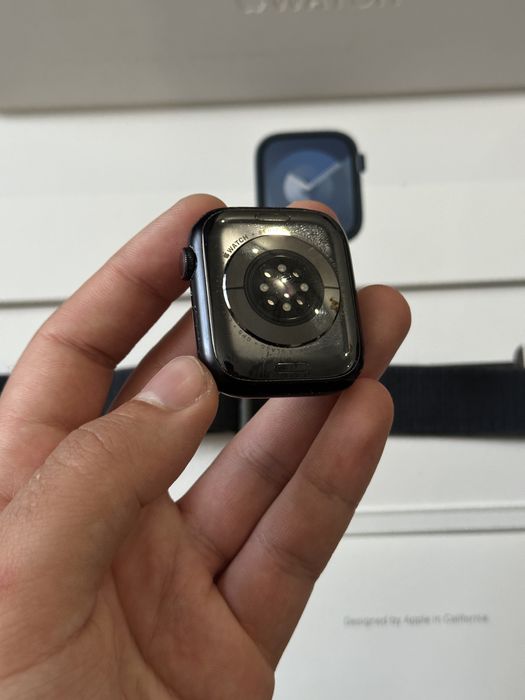 Apple Watch Series 9 45mm Cellular Midnight | Cutie +incărcator + multe brățări