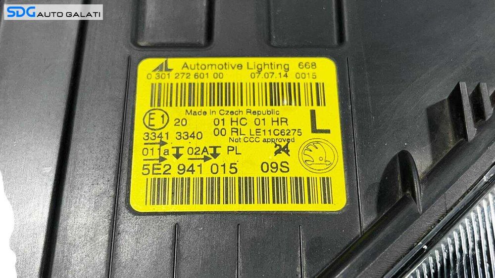 Far Stanga Skoda Octavia 3 NFL NON FACELIFT 2013 - 2017 Cod 5E2941015 [L5978]