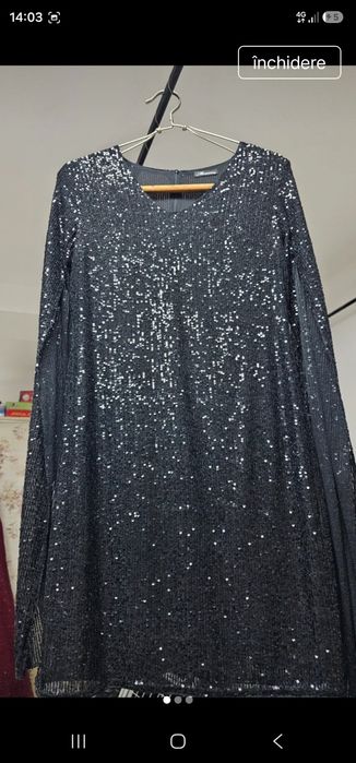 Rochie de gala paiete, calitativa.