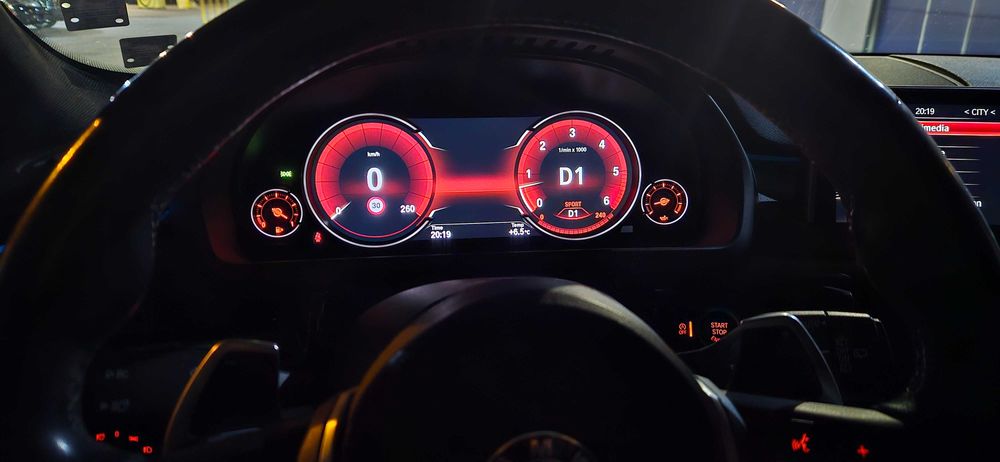 6WB Дигитално табло за BMW