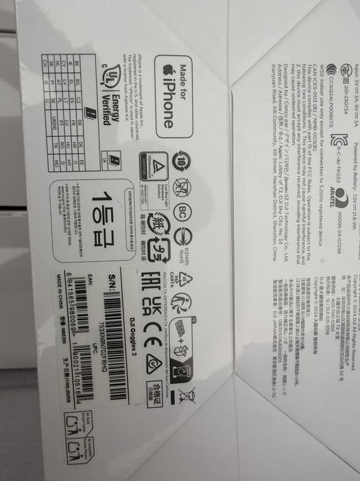 Dji Goggles 3 noi sigilati garantie 2028