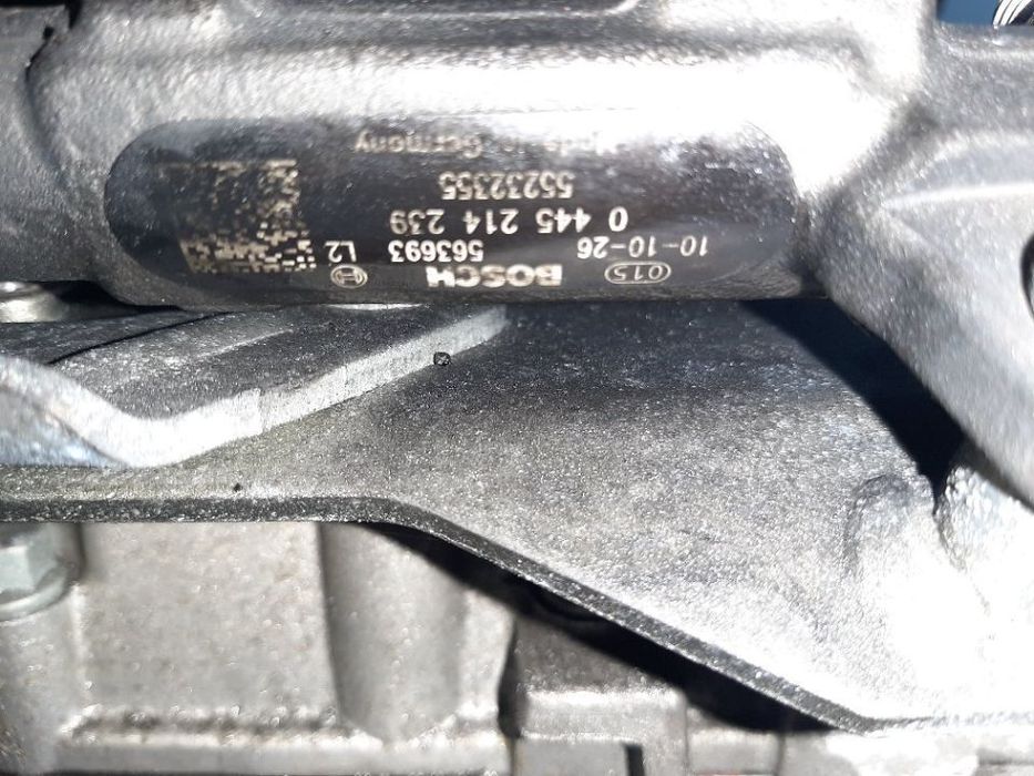 rampa injectoare  fiat doblo fiorino grande punto 1.3 d multijet 0445214239 55232355