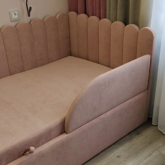 Детская угловая кровать. Детский крават.  Детская мягкая кровать