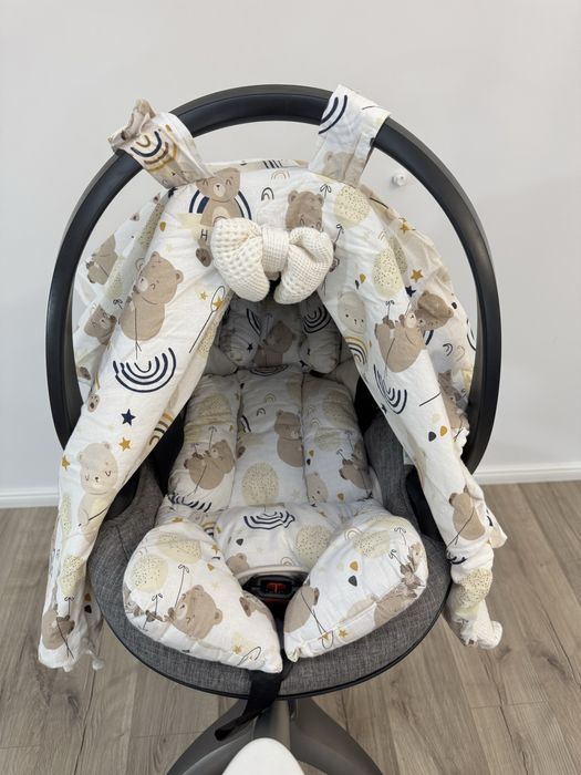 Carucior Stokke v4. 3 in 1 ( parte sport, landou, scoica) +CADOU