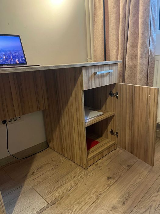 Birou cu dulap si sertar pentru sufragerie, living, camera de studiu