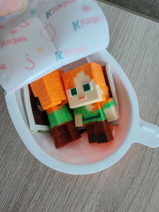 Киндер джой игрушки майнкрафт.  Minecraft