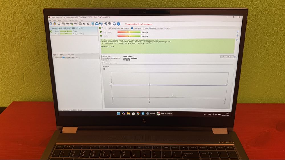 HP ZBook FURY 15" G8, I7 11850H, 32GB RAM, 512GB NVME, RTX A3000 6GB