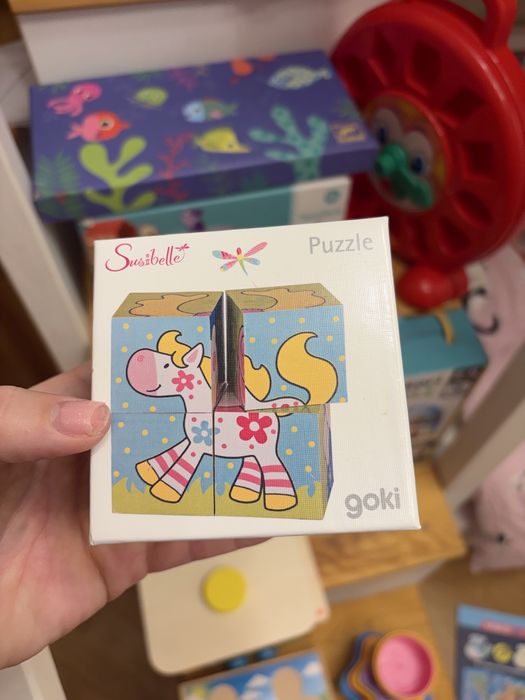 Детски образователни играчки (Montessori, Djeco, Vilac и др.) – много добро състояние