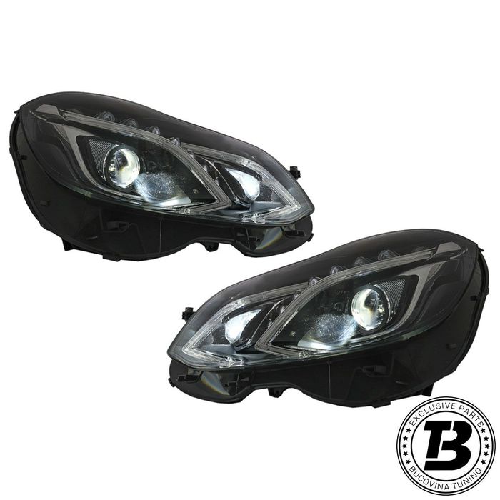 Faruri LED compatibile cu Mercedes E Class W212 Facelift