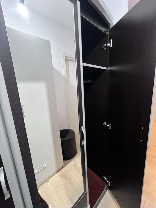 Sifonier cu oglinda si doua usi