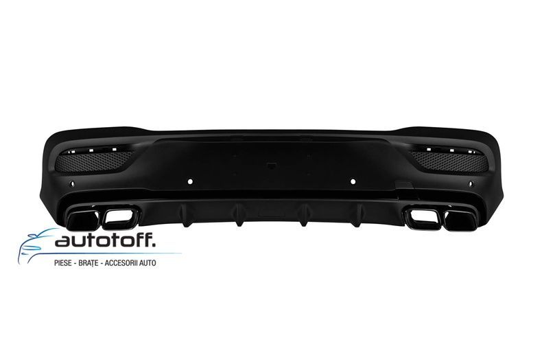 Difuzor bara spate 63 AMG GLE Coupe C167 compatibil cu Mercedes (2020+) Black Design