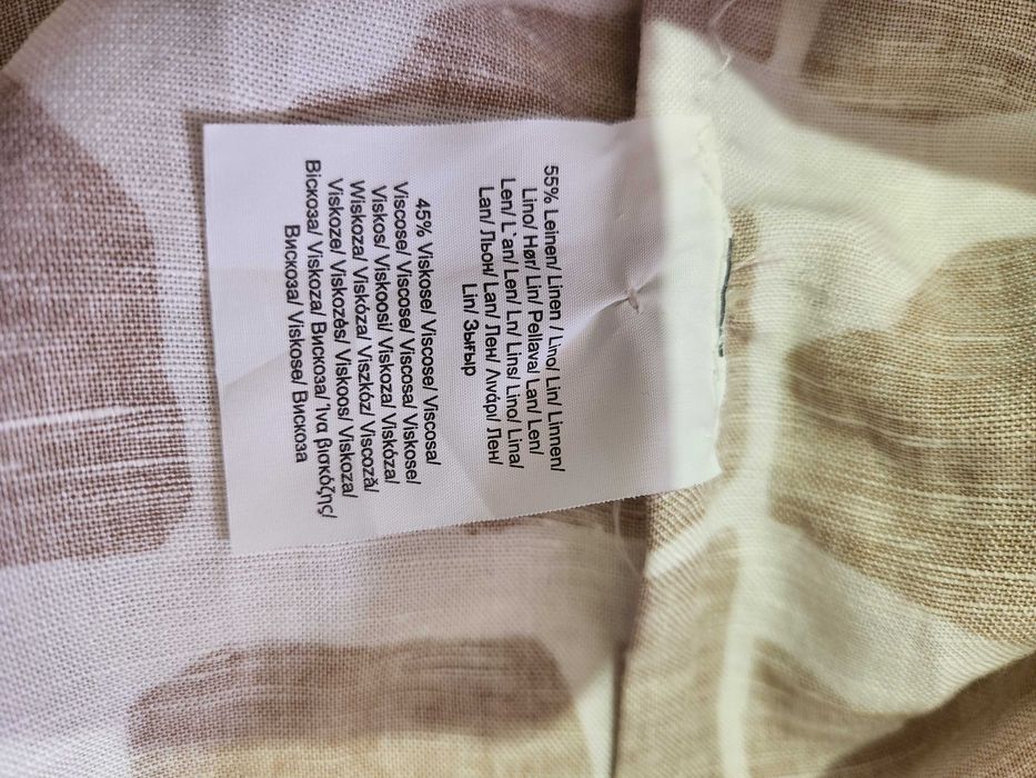 Rochie din in 100%,Oliver,delicata si răcoroasă,  marimea M-L