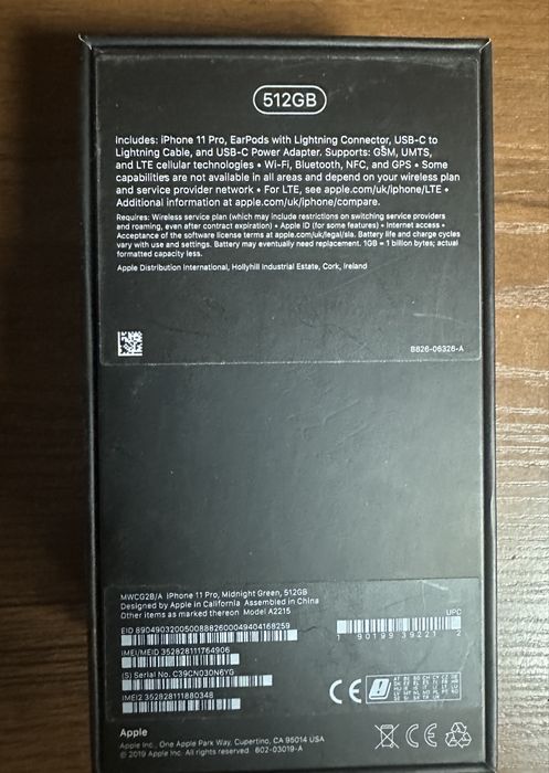 Продам iPhone 11 Pro 512