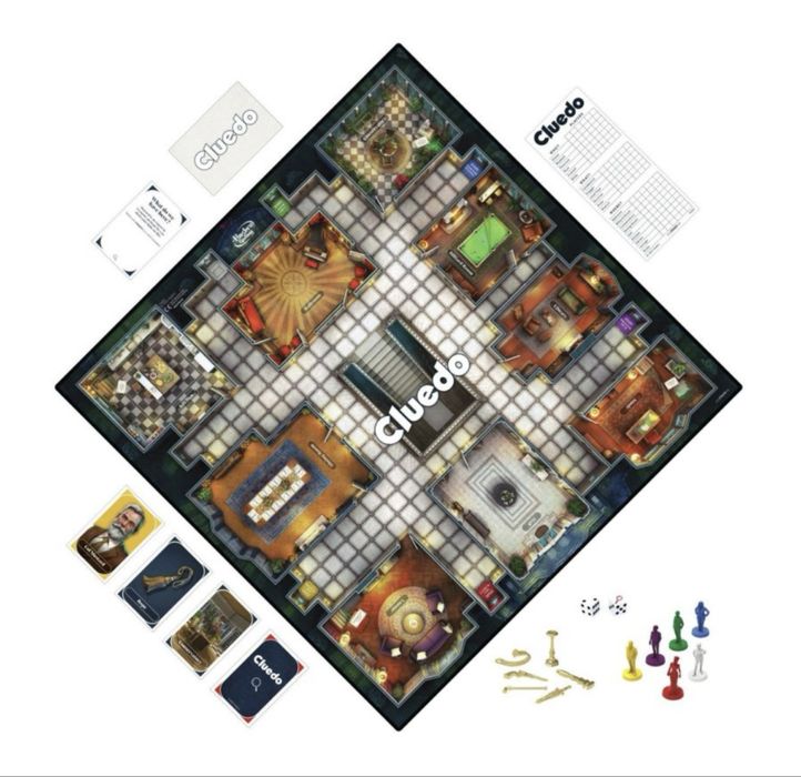 Настолна детективска игра Cluedo Classic (Refresh) - Семейна игра, семейни игри, за цялото семейство, фетска игра, за деца и за възрастни