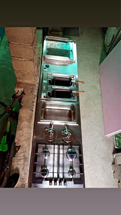 Linie bucatarie profesionala inox