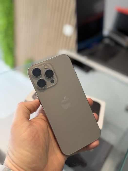 **ATSGSM.RO**iPhone 16 Pro Max 256Gb Natural /Baterie92%/Fact+Gar 12 luni